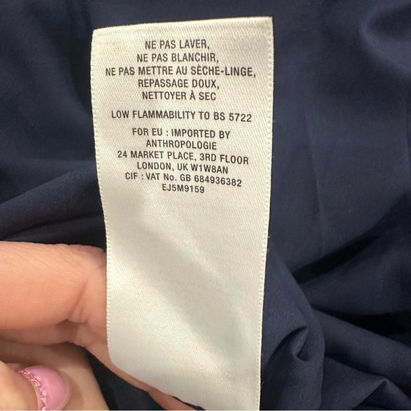 Anthropologie Moulinette Soeurs Split Print Striped & Floral Dress - Picture 10 of 10